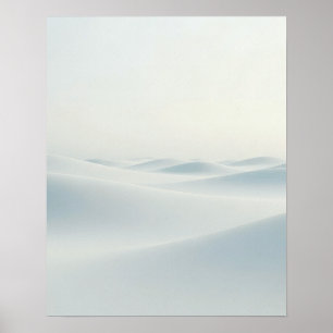 Arte de Impressão de Paisagem de Neve de Inverno M