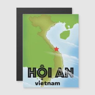 Arte de impressão de pôster de viagem Hoi An Vietn