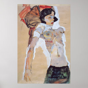 Arte de Impressão Expressionista Egon Schiele Casa