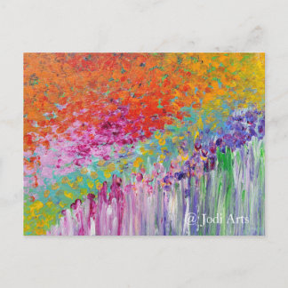 Arte de Jardim Francês em Cartão Postal