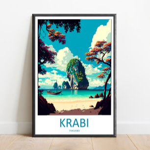 Arte de Krabi Tailândia Impressão Tailândia Arte d