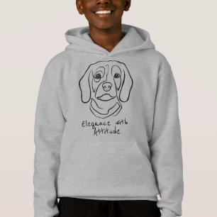 Arte de Linha Beagle, Elegância com Atitude