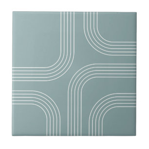 arte de linha do estilo do Meio século abstrato