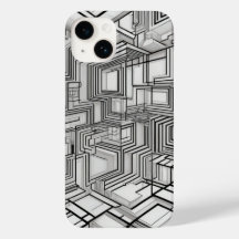 Arte de Linha dos Círculos Geométricos