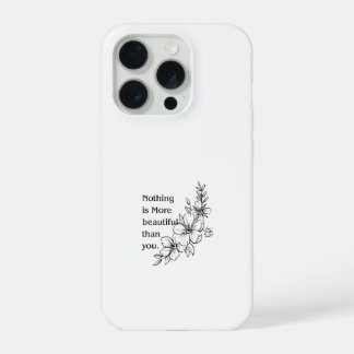 Arte de Linha Floral Minimalista Citação Romântica