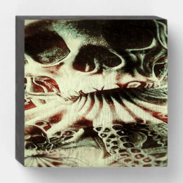 Arte de madeira da Ascensão Chuthulu