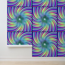 Arte de Mandala Floral Colorida Quântica