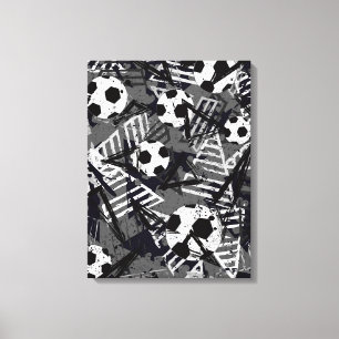 Arte de Muro de Canvas de futebol