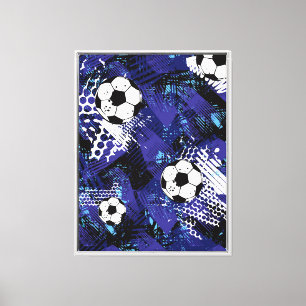Arte de Muro de Canvas de futebol