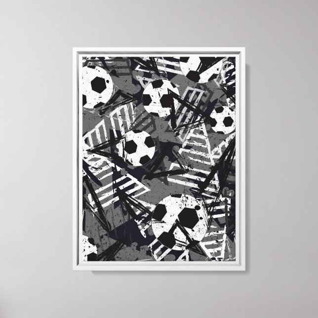 Arte de Muro de Canvas de futebol (Frente)