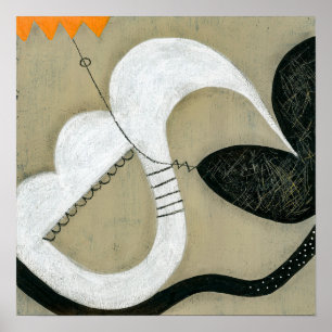 Arte de Muro de Poster de Hummingbird