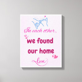 Arte de Muro Romântica para Casais - Decoração Per