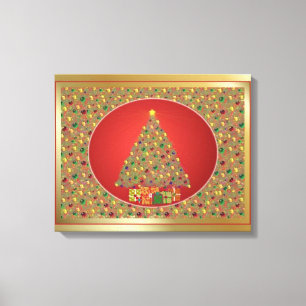 Arte de Natal Digital canvas