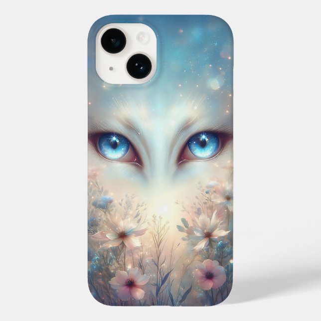 Arte de Olhos de Cervo Cósmico de Fantasia Encanta (Verso)