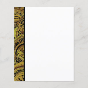 Arte de padrão pintada à mão e digitalmente 15