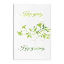 Arte de parede acrílica com mensagem positiva