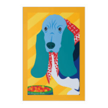 Arte de Parede Acrílica de Cachorros