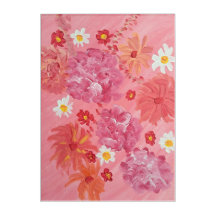 Arte de parede acrílica de Rosa sunset, 10x14