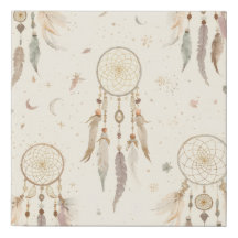 Arte de Parede Berçário Boho Dreamcatcher | Etéreo