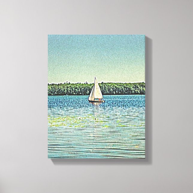 Arte de parede da Canvas de mídia mista (Frente)