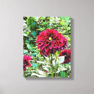 Arte de parede da Canvas de mídia mista