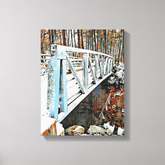 Arte de parede da Canvas de mídia mista