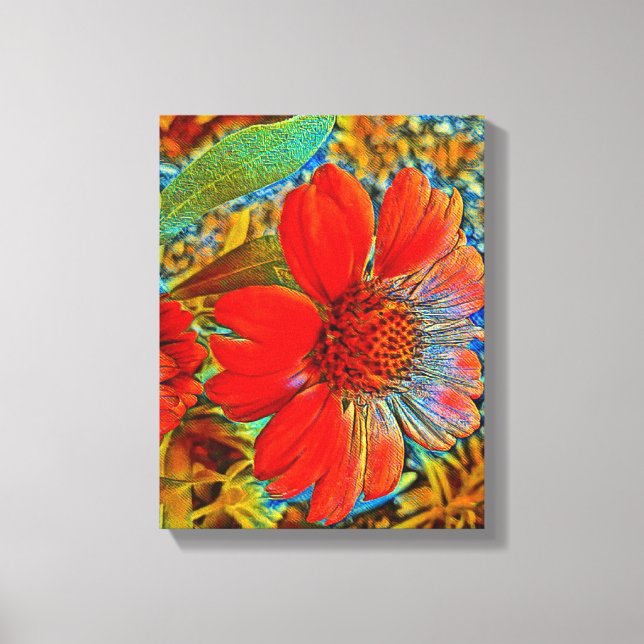 Arte de parede da Canvas de mídia mista (Frente)