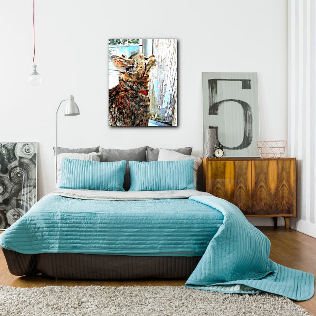 Arte de parede da Canvas de mídia mista (Criador carregado)