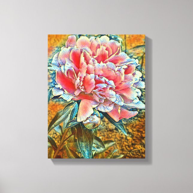 Arte de parede da Canvas de mídia mista (Frente)