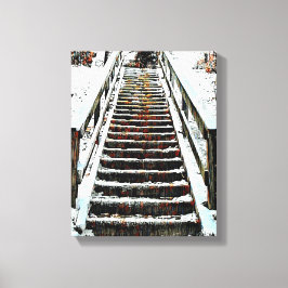 Arte de parede da Canvas de mídia mista