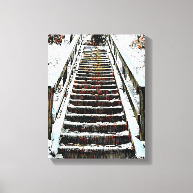 Arte de parede da Canvas de mídia mista (Frente)