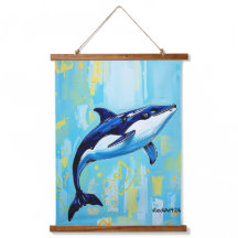 Arte de Parede da Vaquita – Boto-Marinho Ameaçado