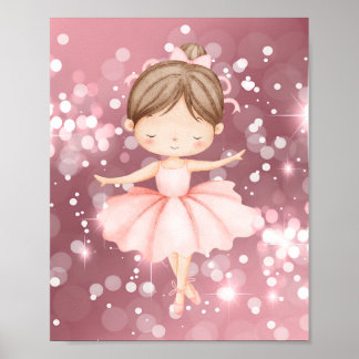 Arte de Parede de Bailarina Poster