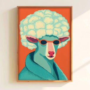 Arte de Parede de Banheiro Impressão de Natação Ov