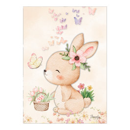 Arte de parede de coelho - Poster Imprimível Amor 