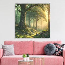 Arte de Parede de Foto em Canvas Personalizado Qua