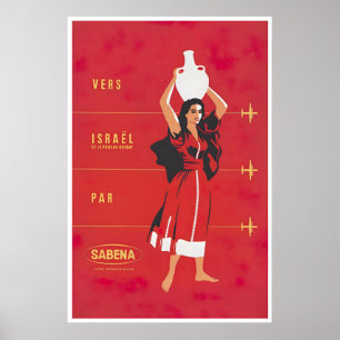 Arte de Parede de Israel Impressão de Poster de Vi