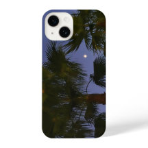 Arte de Parede de Palmeira Tropical Crepúsculo Cos