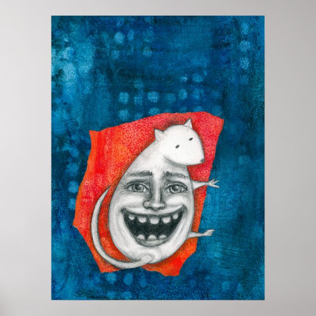 Arte de parede de Poster de mouse excepcional (Frente)