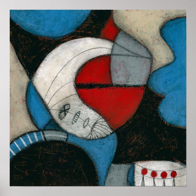 Arte de parede de Poster do tambor Snare (Frente)