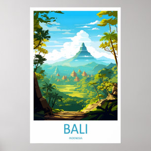 Arte de Parede de Viagem de Bali Impressão Casa En