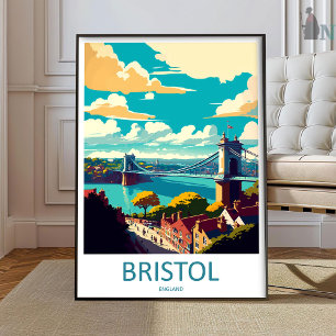 Arte de Parede de Viagem de Bristol Pôster de Pare