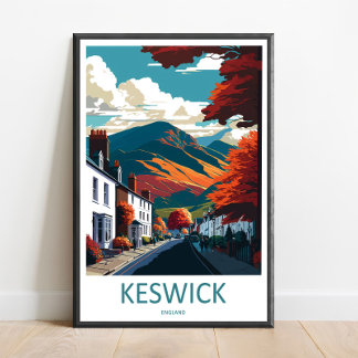 Arte de Parede de Viagem de Keswick Keswick Pôster