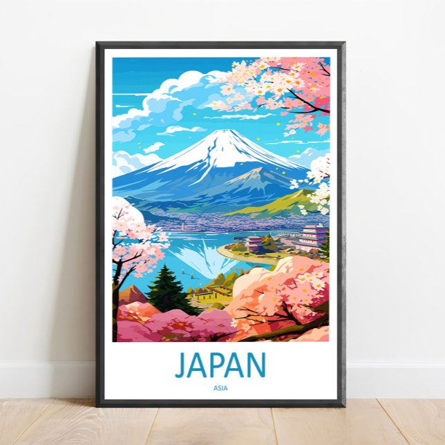 Arte de Parede de Viagem Japão Decoração de Parede (Criador carregado)