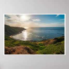 Arte de Parede do Pôr do Sol Costeiro | Impressão