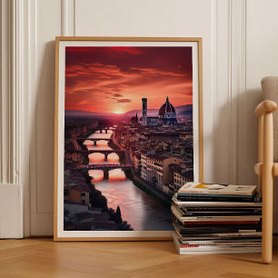 Arte de Parede Florença Itália Impressão Florença