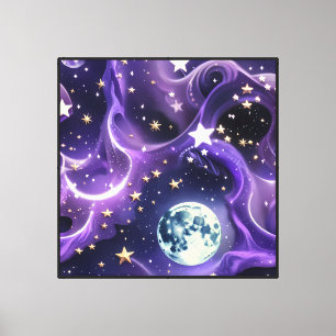 Arte de Parede – Impressão em Tela Celestial Lavan