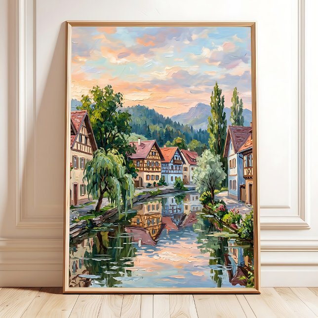 Arte de Parede Impressionista do Campo Impressão e (Criador carregado)