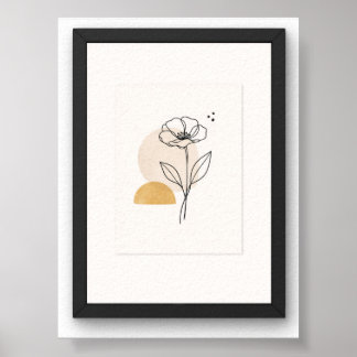 arte de parede minimalista pôster