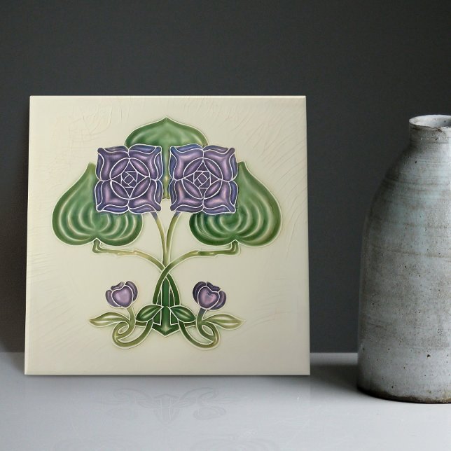 Arte de Parede Nouveau Vintage Antique Peranakan C (Criador carregado)